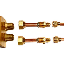 Load image into Gallery viewer, 1/4" Flare Adapters (set of 2)